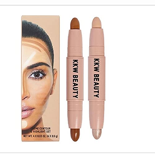KKW BEAUTY Creme Contour & Highlight Set - Medium