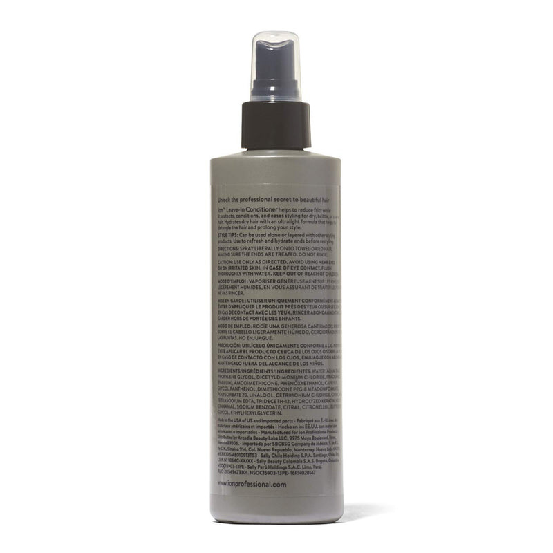Ion Styling Leave In Conditioner Spray, 8oz